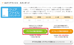 素材一覧ページ