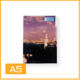 A5仕切り付（1枚）クリアファイル