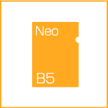 b5クリアファイルNeo