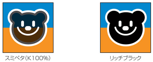 ・スミベタ（K100％）　・リッチブラック
